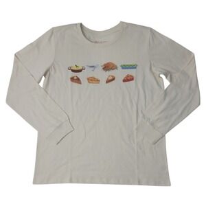 NWT State of Mine Women's Soft Comfortable Harvest Long Sleeve Tee Natural Small